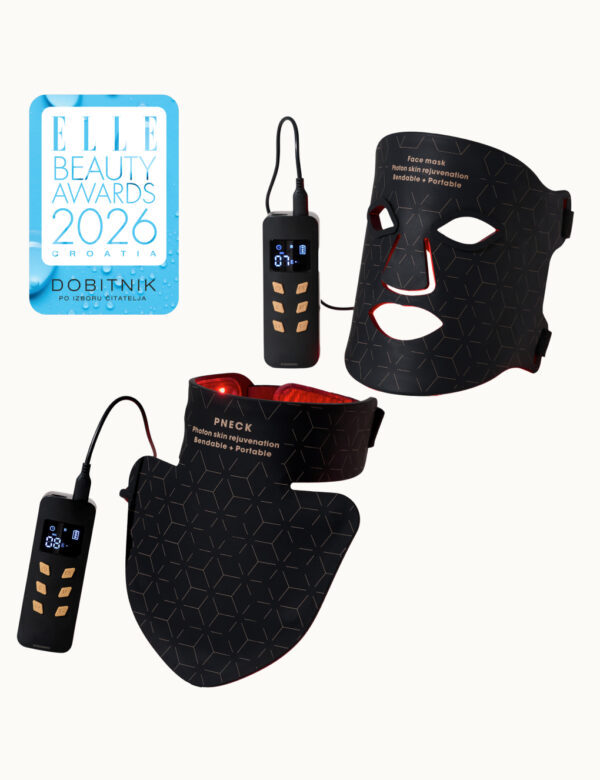 LED Light Therapy maska za lice, vrat i dekolte